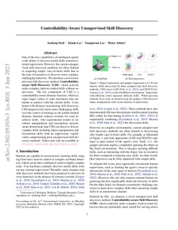 Controllability-Aware Unsupervised Skill Discovery