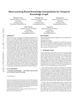 Meta-Learning Based Knowledge Extrapolation for Temporal Knowledge Graph