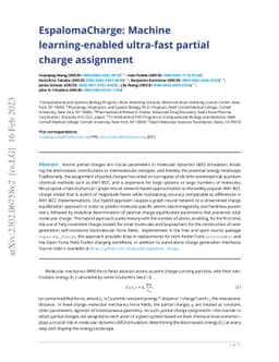 EspalomaCharge: Machine learning-enabled ultra-fast partial charge
  assignment