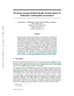 Do Deep Learning Methods Really Perform Better in Molecular Conformation
  Generation?