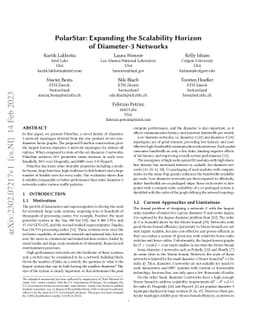 PolarStar: Expanding the Scalability Horizon of Diameter-3 Networks