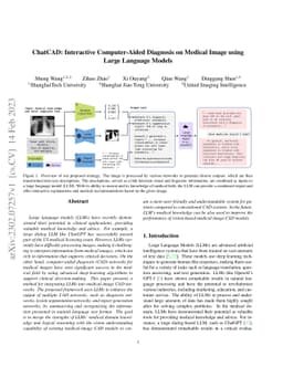ChatCAD: Interactive Computer-Aided Diagnosis on Medical Image using
  Large Language Models