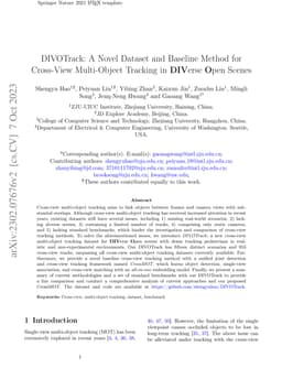 DIVOTrack: A Novel Dataset and Baseline Method for Cross-View
  Multi-Object Tracking in DIVerse Open Scenes