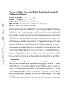 Fully Energy-Efficient Randomized Backoff: Slow Feedback Loops Yield
  Fast Contention Resolution