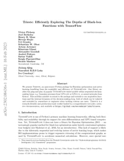 Trieste: Efficiently Exploring The Depths of Black-box Functions with
  TensorFlow