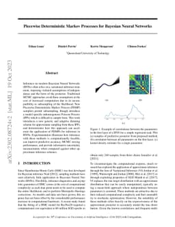 Piecewise Deterministic Markov Processes for Bayesian Neural Networks