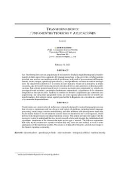 Transformadores: Fundamentos teoricos y Aplicaciones