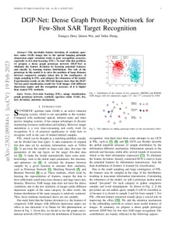 DGP-Net: Dense Graph Prototype Network for Few-Shot SAR Target
  Recognition