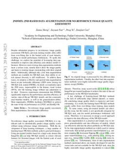 JNDMix: JND-Based Data Augmentation for No-reference Image Quality
  Assessment