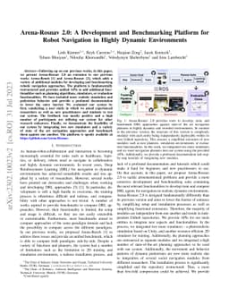 Arena-Rosnav 2.0: A Development and Benchmarking Platform for Robot
  Navigation in Highly Dynamic Environments