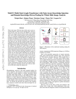 MulGT: Multi-task Graph-Transformer with Task-aware Knowledge Injection
  and Domain Knowledge-driven Pooling for Whole Slide Image Analysis