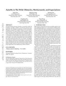 AutoML in The Wild: Obstacles, Workarounds, and Expectations