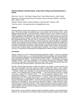 Diffusion Models in Bioinformatics: A New Wave of Deep Learning
  Revolution in Action