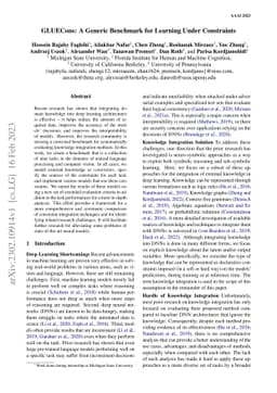 GLUECons: A Generic Benchmark for Learning Under Constraints