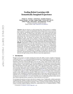 Scaling Robot Learning with Semantically Imagined Experience