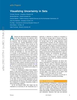 Visualizing Uncertainty in Sets