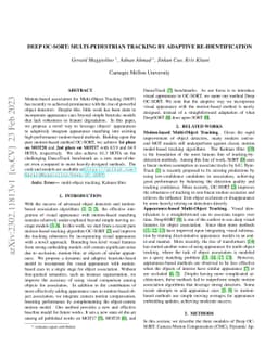 Deep OC-SORT: Multi-Pedestrian Tracking by Adaptive Re-Identification