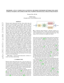 D2Former: A Fully Complex Dual-Path Dual-Decoder Conformer Network using
  Joint Complex Masking and Complex Spectral Mapping for Monaural Speech
  Enhancement