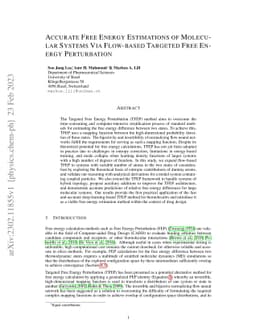 Accurate Free Energy Estimations of Molecular Systems Via Flow-based
  Targeted Free Energy Perturbation