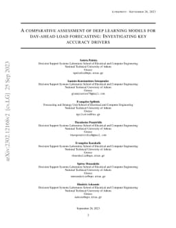 A comparative assessment of deep learning models for day-ahead load
  forecasting: Investigating key accuracy drivers