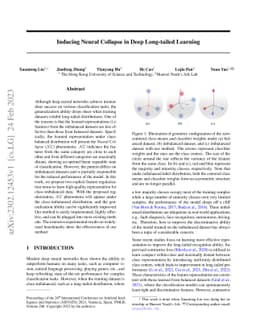 Inducing Neural Collapse in Deep Long-tailed Learning