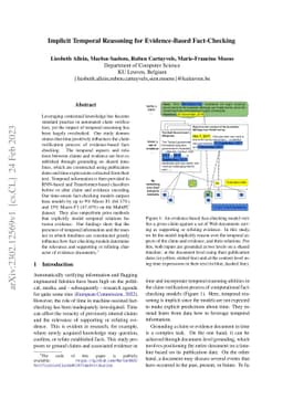 Implicit Temporal Reasoning for Evidence-Based Fact-Checking