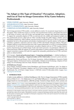 "An Adapt-or-Die Type of Situation": Perception, Adoption, and Use of
  Text-To-Image-Generation AI by Game Industry Professionals