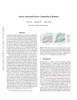 autofz: Automated Fuzzer Composition at Runtime