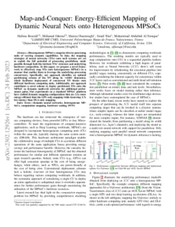 Map-and-Conquer: Energy-Efficient Mapping of Dynamic Neural Nets onto
  Heterogeneous MPSoCs