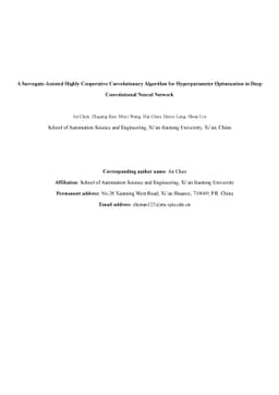 A Surrogate-Assisted Highly Cooperative Coevolutionary Algorithm for
  Hyperparameter Optimization in Deep Convolutional Neural Network