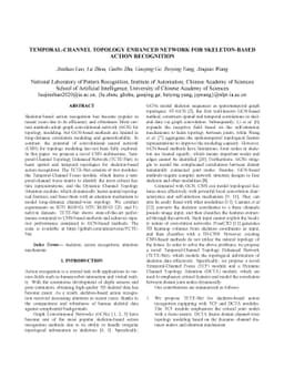 Temporal-Channel Topology Enhanced Network for Skeleton-Based Action
  Recognition