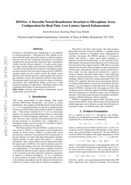 DFSNet: A Steerable Neural Beamformer Invariant to Microphone Array
  Configuration for Real-Time, Low-Latency Speech Enhancement
