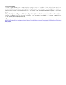 Opto-UNet: Optimized UNet for Segmentation of Varicose Veins in Optical
  Coherence Tomography