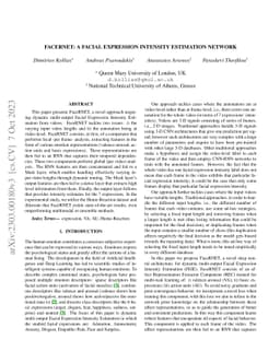FaceRNET: a Facial Expression Intensity Estimation Network