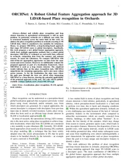 ORCHNet: A Robust Global Feature Aggregation approach for 3D LiDAR-based
  Place recognition in Orchards
