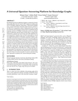 A Universal Question-Answering Platform for Knowledge Graphs