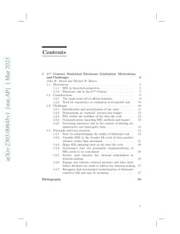 $21^{st}$ Century Statistical Disclosure Limitation: Motivations and
  Challenges