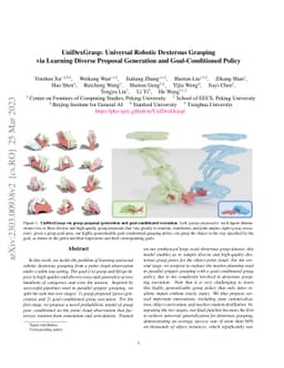 UniDexGrasp: Universal Robotic Dexterous Grasping via Learning Diverse
  Proposal Generation and Goal-Conditioned Policy