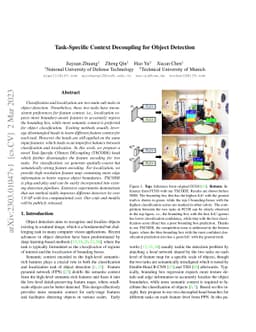 Task-Specific Context Decoupling for Object Detection