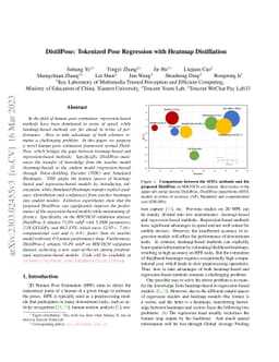 DistilPose: Tokenized Pose Regression with Heatmap Distillation