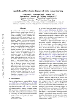 OpenICL: An Open-Source Framework for In-context Learning