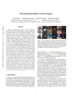 Detecting Human-Object Contact in Images