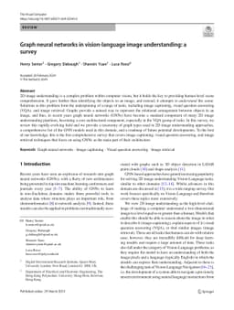 Graph Neural Networks in Vision-Language Image Understanding: A Survey