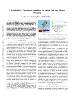 A Reachability Tree-Based Algorithm for Robot Task and Motion Planning
