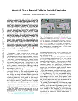 One-4-All: Neural Potential Fields for Embodied Navigation