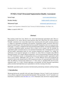 FUSQA: Fetal Ultrasound Segmentation Quality Assessment