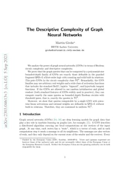 The Descriptive Complexity of Graph Neural Networks