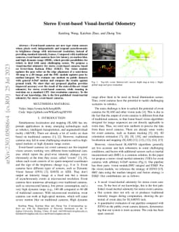 Stereo Event-based Visual-Inertial Odometry