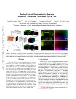 Taming Contrast Maximization for Learning Sequential, Low-latency,
  Event-based Optical Flow