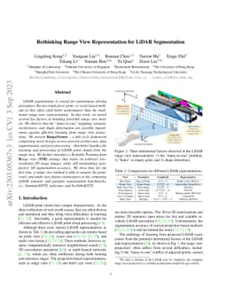 Rethinking Range View Representation for LiDAR Segmentation
